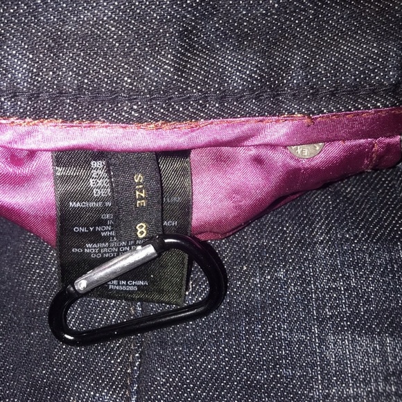 EXPRESS JEANS Embellished Bootcut size 8 - Picture 4 of 6